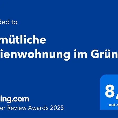 Gemuetliche Im Gruenen *
